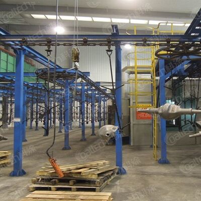 Customized Overhead Conveyor Coating Line For Heavy-Duty Products