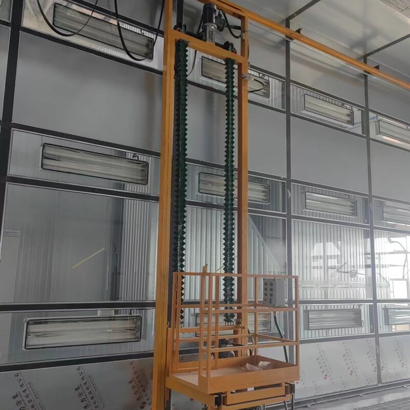 Custom 3D Overhead Rail Painting Wagon System – Complete Kit (Design & Fabrication)