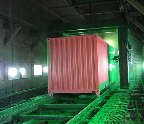 ジョイスティック制御システムカーペイントブース（中国製モーターまたは輸入モーター搭載、車両塗装用）