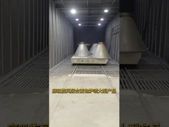 220V オーバーヘッドコンベヤー 静電塗装線 細い線 細かい物品のための粉末塗装