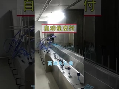 部屋構造 床レール コーティングライン 一貫したコーティングのためにカスタム