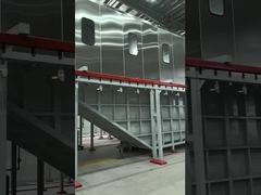 自動仕上げライン 粉末塗装塗料ライン 精密ロール クリアコートスプレー塗料ライン