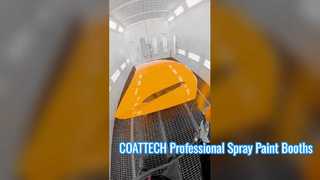 COATTECH プロフェッショナル スプレー塗装ブース |高度な赤外線硬化 & CE 認定