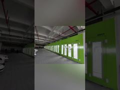 自動車レール養生ライン